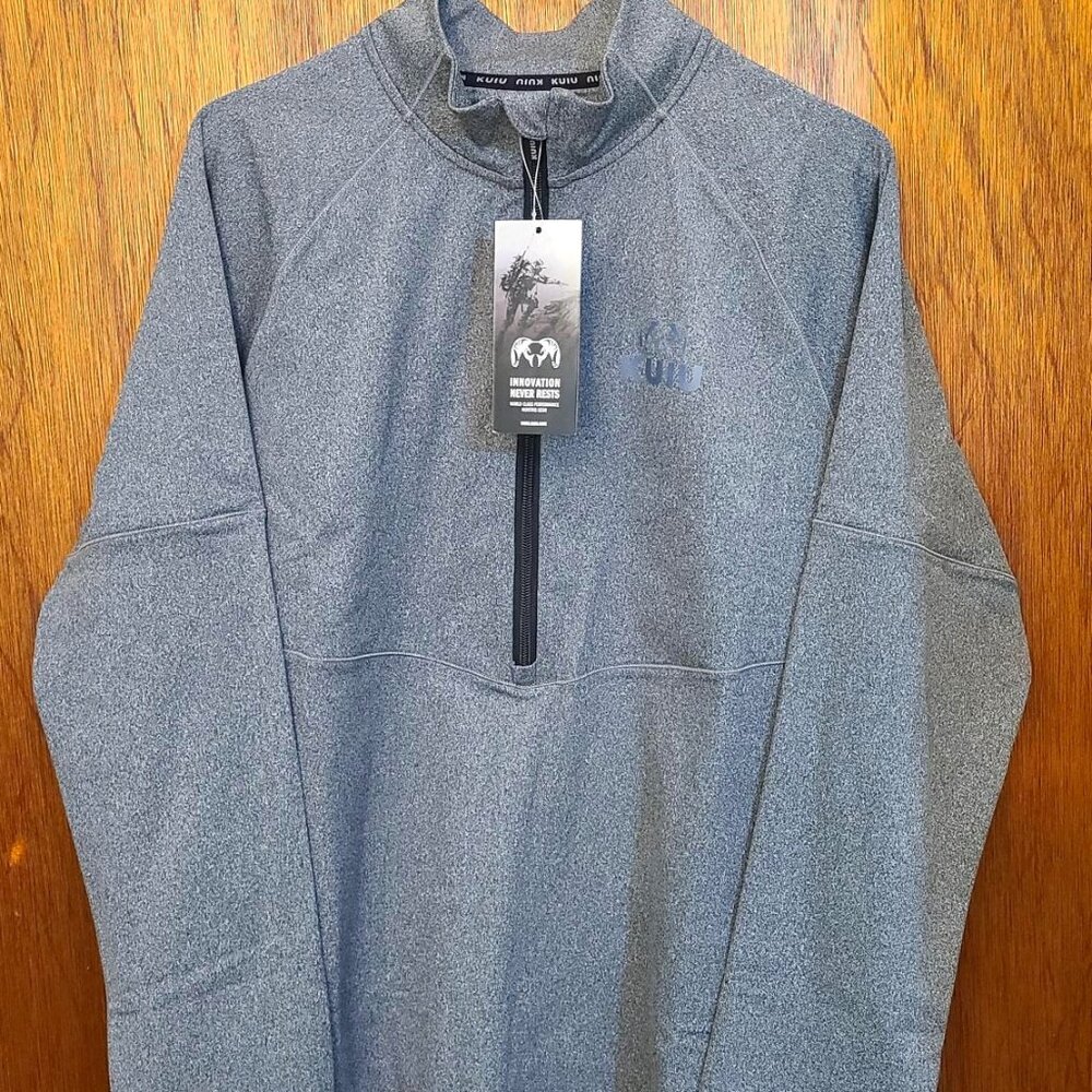 KUIU NYT Men's Pursuit 1/4 Zip Pullover